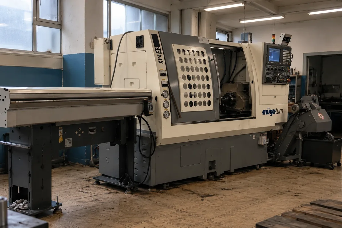Müga XP4 42 CNC torna tezgahı